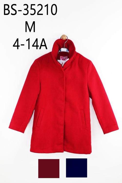 Picture of BS35210- KIDS CLASSIC COAT WITH 2 SIDES POCKET (4-16 YRS)